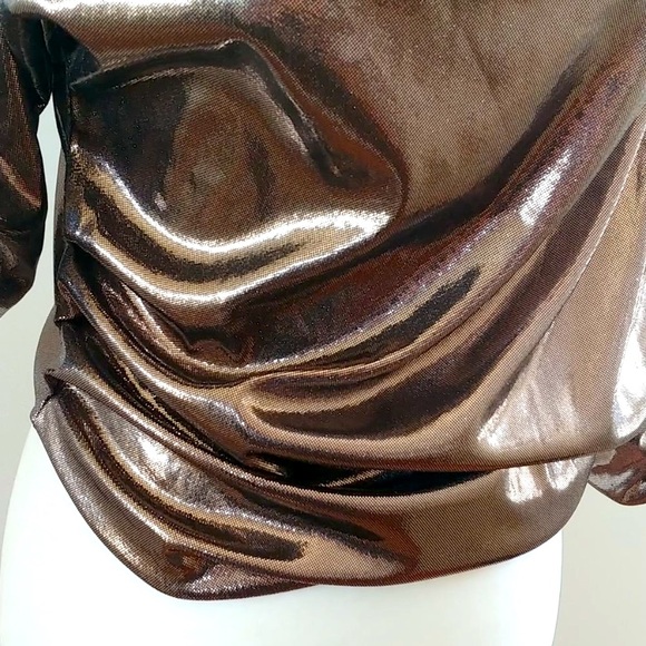 Zara metallic Top - Picture 3 of 9